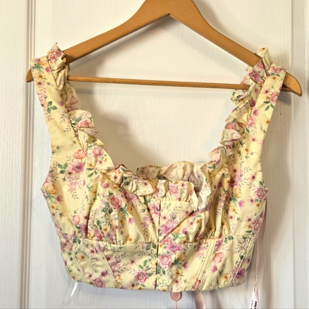 House of CB floral corset